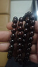 藝芝林正宗小葉紫檀手串108顆佛珠金星老料紫檀原木念珠男女款禮物 金星款8mm 曬單實(shí)拍圖