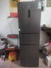 榮事達（Royalstar）256升一級風(fēng)冷無(wú)霜三門(mén)小型家用電冰箱智能變溫超薄占地小 節能低音灰色R256FT  曬單實(shí)拍圖