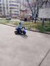貝趣兒童電動(dòng)車(chē)摩托車(chē)1-3-6歲寶寶三輪車(chē)小孩玩具車(chē)可坐人遙控電瓶車(chē) 超大警車(chē)藍【遙控雙驅+藍牙+皮座 1-7歲生日周歲六一兒童節禮物 曬單實(shí)拍圖