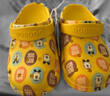 巴布豆（BOBDOG）兒童拖鞋男女童寶寶涼鞋室內外軟底洞洞鞋 黃色 170碼 曬單實(shí)拍圖