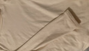真維斯（Jeanswest）德絨打底衫女裝秋冬季長(cháng)袖t恤上衣服加絨保暖加厚內搭半高領(lǐng)秋衣 米色 純色 M 曬單實(shí)拍圖