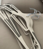 晟旎尚品 衣架無(wú)痕塑料20只防滑晾衣架子衣服架大衣掛架撐子衣柜銀灰色 曬單實(shí)拍圖