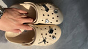卡駱馳（CROCS）貝雅云彩女士洞洞鞋休閑鞋|208186 冬日白-11S   37 /38(240mm) 曬單實(shí)拍圖