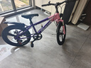 飛鴿兒童自行車(chē)6-8-10-12歲青少年自行車(chē)學(xué)生12到18歲變速山地自行車(chē) 變速+一體輪+漸變紫+98%已安裝 20寸【適合身高130cm-155cm】 曬單實(shí)拍圖