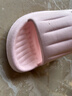潔麗雅拖鞋女夏季室內家居家用浴室洗澡防滑防臭EVA情侶靜音涼拖鞋男夏 粉色 【3.0旗艦款 |  99%抗菌不臭腳】 38-39 【適合37-38碼】 曬單實(shí)拍圖