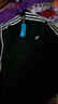 ADIDAS TECHFIT三葉草休閑運動(dòng)夾克外套春秋季立領(lǐng)男女三條杠刺繡運動(dòng)服 黑色 L 建議120-140斤 曬單實(shí)拍圖
