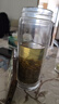 富光玻璃杯雙層帶茶隔大容量水杯 高檔商務(wù)泡茶杯 高硼硅杯子500ml 曬單實(shí)拍圖