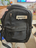 回力書(shū)包男士新款百搭大容量學(xué)生背包女輕便簡(jiǎn)約初中生高中生雙肩包男 曬單實(shí)拍圖