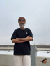 安踏（ANTA）短袖男2026夏季新款圓領(lǐng)純棉學(xué)生百搭T恤休閑寬松青少年大碼半袖 基礎黑 L 曬單實(shí)拍圖