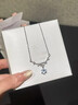 唯一（Winy）施華洛世奇鋯銀項鏈女款生日送女生女朋友3.8三八婦女節女神禮物 曬單實(shí)拍圖