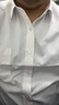 卡奈瑞商務(wù)免燙白色長(cháng)袖襯衫男新款工裝純色襯衫加肥加大碼胖子男士襯衣 白色(精品大碼) 長(cháng)袖 6XL /45(185-200斤) 曬單實(shí)拍圖