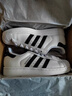 阿迪達斯三葉草小白鞋黑標貝殼頭經(jīng)典男女板鞋運動(dòng)鞋JQ4098 曬單實(shí)拍圖