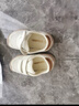 基諾浦 寶寶學(xué)步鞋 春秋款嬰兒軟底機能鞋8-18個(gè)月男女童鞋GB2166 冬日白/金色 20 125mm 適合腳長(cháng)125-129mm 曬單實(shí)拍圖