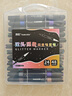 真彩（TRUECOLOR）48色雙頭雙色閃光馬克筆水彩筆兒童學(xué)生手賬專(zhuān)用畫(huà)筆熒光筆帶閃粉幼兒園畫(huà)畫(huà)筆珠光彩色筆7890 曬單實(shí)拍圖