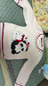 babycare兒童保暖家居服親子秋冬半邊絨家居服套裝 熊貓米白 130 兒童款 曬單實(shí)拍圖
