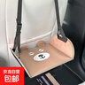 適用汽車(chē)后排兒童安全座椅腳踏墊板休息舒適出行神器安全座椅配件 斜眼小熊腳托 曬單實(shí)拍圖