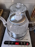 豐谷全自動(dòng)上水電熱水壺 茶臺燒水壺 家用辦公嵌入式茶桌茶幾一體機茶具電茶爐套裝 1L （37*20cm）底部上水銀色-三件套 曬單實(shí)拍圖