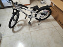 京東京造靈躍山地自行車(chē)京東自營(yíng)8-12-13歲兒童自行車(chē)學(xué)生變速22寸鴿子灰 曬單實(shí)拍圖