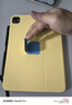 moft適用蘋(píng)果ipad air7保護套ipad pro保護套磁吸支架雙面夾通用mini7/6桌面增高支架平板支架帶筆槽 布丁黃 iPad Pro M4/M5【11英寸】 曬單實(shí)拍圖