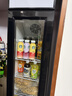 冰星【正面寬36厘米】超薄窄冷藏展示冰柜立式商用小戶(hù)型水果冷藏保鮮飲料柜玻璃門(mén)冰箱家用冰吧冷柜 【0℃-10℃ 冷藏柜】黑色 105L 曬單實(shí)拍圖