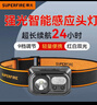 神火（SupFire）RT30感應頭燈強光超亮夜釣燈頭戴式手電筒超長(cháng)續航戶(hù)外礦燈釣魚(yú)燈 曬單實(shí)拍圖