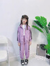 G.duck小黃鴨童裝女童春秋套裝2026新款兒童衣服女大童休閑運動(dòng)兩件套 紫色套裝 120 建議110-120cm6-7歲 曬單實(shí)拍圖