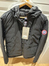加拿大鵝（Canada Goose）Lodge系列 連帽戶(hù)外休閑防水防風(fēng)輕量短款羽絨服 男款節日送禮 5078M-61黑色 L 曬單實(shí)拍圖