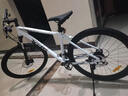 喜德盛（xds）26款山地自行車(chē)成人黑客380黑客350男士學(xué)生上班青少年女生 白黑17寸【黑客380】 曬單實(shí)拍圖