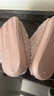 回力棉拖鞋女士居家保暖防滑厚底靜音毛絨棉鞋女款WST-1031 粉色38-39 曬單實(shí)拍圖