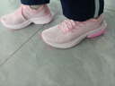 特步一體成型三代跑步鞋運動(dòng)鞋春夏季輕便減震回彈防滑女跑鞋鞋子 曬單實(shí)拍圖