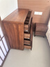 木源同全實(shí)木胡桃木斗柜現代簡(jiǎn)約五斗柜家用客廳臥室床尾收納邊柜靠墻柜 【八斗柜】長(cháng)100寬40高90cm 整裝發(fā)貨  收貨即用【全胡桃木】 曬單實(shí)拍圖