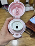 迪士尼（Disney）朱迪雙飲保溫杯瘋狂動(dòng)物城316不銹鋼帶吸管上學(xué)女孩女神禮物500ml 曬單實(shí)拍圖