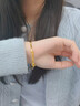 老廟黃金手鐲女滿(mǎn)天星999足金推拉鐲子生日禮物送女朋友老婆 臻選禮盒包裝【無(wú)產(chǎn)品勿單拍】 曬單實(shí)拍圖