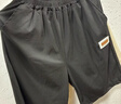 汐嘻冰絲短褲男夏季運動(dòng)速干沙灘褲大碼夏天外穿寬松馬褲子薄款大褲衩 黑色+卡其 3XL -建議145-160斤左右 曬單實(shí)拍圖