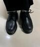 馬丁博士（Dr.Martens）Audrick 3i男女春季明星同款厚底松糕底鞋 黑色 38 曬單實(shí)拍圖
