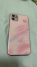 江銘 適用蘋(píng)果11手機殼11手機保護套液態(tài)玻璃軟殼包邊鏡頭防摔小清新潮流粉色可愛(ài)ins男女生時(shí)尚款 曬單實(shí)拍圖