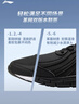 李寧網(wǎng)面跑鞋輕質(zhì)男鞋拼接網(wǎng)面軟底耐磨休閑跑步鞋ARBS009 曬單實(shí)拍圖