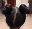 兒童盤(pán)發(fā)器女丸子頭盤(pán)頭發(fā)的懶人蓬松簡(jiǎn)約花苞頭盤(pán)發(fā)發(fā)圈扎發(fā)神器 1個(gè)【大號黑色】海綿盤(pán)發(fā)桿 曬單實(shí)拍圖