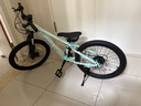 途銳達兒童山地自行車(chē)8-12歲大童男女孩變速單車(chē)小學(xué)生24寸雙碟剎腳踏車(chē) MTS050【遠山青】 22寸【7速】 曬單實(shí)拍圖