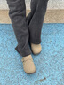 回力女鞋勃肯鞋女2026春季新款潮流全包軟底不累腳一腳蹬女鞋通勤百搭 卡其色-軟底更舒適 37 曬單實(shí)拍圖
