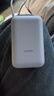 小米（MI）【3C認證】小米充電寶移動(dòng)電源 10000 自帶線(xiàn)雙向快充口袋版 電源 灰藍色可上飛機/火車(chē) 曬單實(shí)拍圖