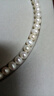 京潤珍珠項鏈925銀靈心淡水珍珠項鏈基礎款簡(jiǎn)約百搭全珠鏈節日禮物 曬單實(shí)拍圖