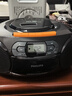 飛利浦（PHILIPS） Boombox便攜式CD盒式磁帶播放器 USB HiFi立體聲音響多功能音箱 FM/USB/MP3/磁帶 AZ328 電壓120V 黑色（電壓120V需要搭配變壓器使用） 曬單實(shí)拍圖