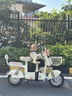 宿禮電動(dòng)車(chē)兒童座椅前置電瓶車(chē)寶寶安全座椅踏板摩托車(chē)小孩嬰幼兒坐椅 雙扶手全包座椅 【雙重扶手+加厚底座】 8個(gè)月-3歲 曬單實(shí)拍圖