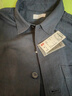 優(yōu)衣庫男裝女裝棉麻襯衫式茄克/長(cháng)袖外套夾克26春夏新款482443 69 藏青色 M 曬單實(shí)拍圖