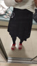 尚都比拉含綿羊毛保暖半身裙女冬季厚實(shí)顯瘦百褶A字裙高級感減齡優(yōu)雅短裙 曬單實(shí)拍圖