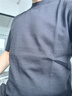 HLA海瀾之家短袖針織衫男輕商務(wù)經(jīng)典系列柔軟毛衣冬季男 曬單實(shí)拍圖