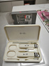 張小泉指甲刀套裝工具全套防飛濺斜口指甲剪指甲鉗鼻毛剪掏挖耳勺指甲銼 五件套帶鏡子隨身便攜美甲美容旅行家用送女生男士成人 曬單實(shí)拍圖