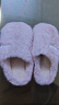 云醍桃語(yǔ)加絨保暖防滑棉拖鞋冬季居家室內毛毛拖男女情侶 三款隨機發(fā)貨 粉色 38-39 曬單實(shí)拍圖