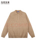 馬克華菲散點(diǎn)提花翻領(lǐng)毛衣男2025秋冬新款潮流刺繡親膚保暖針織衫2001 卡其色701 M 170 曬單實(shí)拍圖
